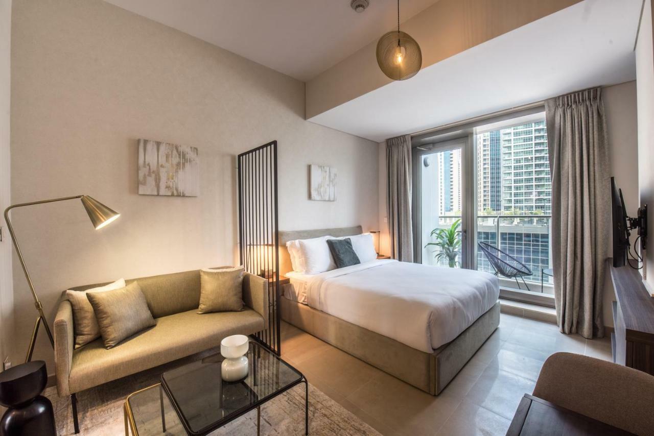 Fantastay - Luxury Studio Sparkle Tower Dubai Marina Exteriör bild